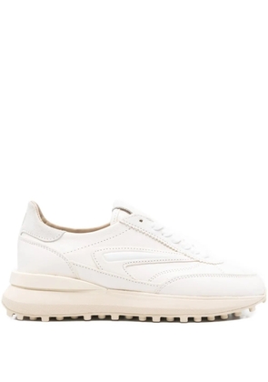 D.A.T.E. leather lace-up low-top sneakers - White