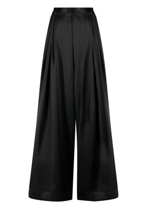 Goen.J pleated wide-leg pants - Black