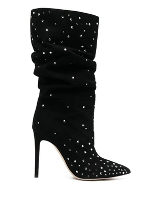 Paris Texas Holly 110mm stiletto boots - Black