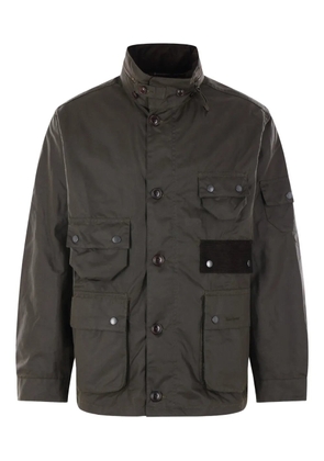 Barbour logo-embroidered jacket - Green