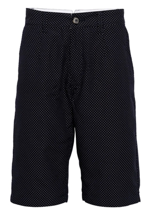 Private Stock The Crusade polka-dot cotton shorts - Blue