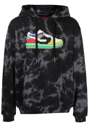 Mostly Heard Rarely Seen 8-Bit Low Cowboy-print cotton hoodie - Black