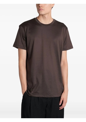 Giorgio Armani cotton T-Shirt - Brown