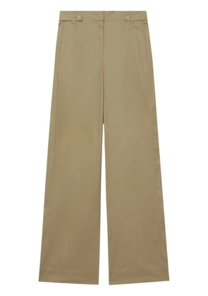 3.1 Phillip Lim belted waist tabs straight-leg trousers - Neutrals
