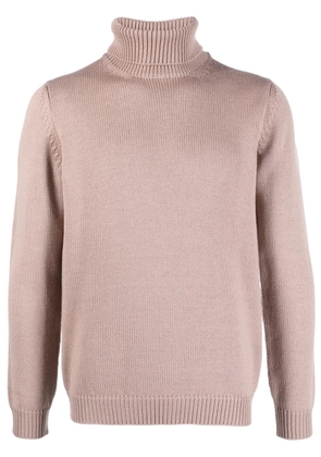 Nuur roll-neck merino wool jumper - Pink