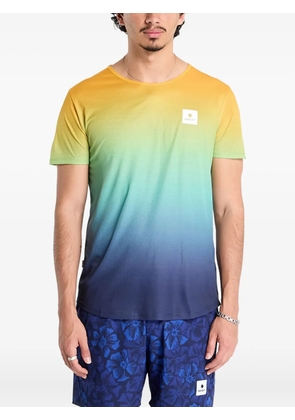 SAYSKY Drip Dye Flow T-shirt - Blue