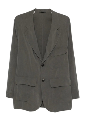 Giorgio Armani two-pocket button blazer - Green
