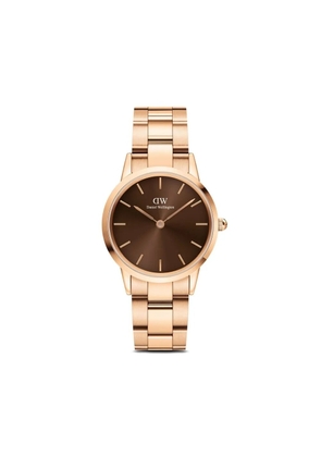 Daniel Wellington Iconic Link Amber 32mm - Brown