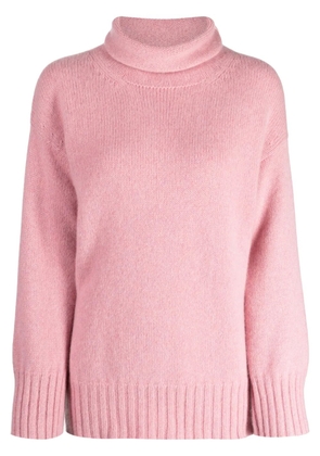 Pringle of Scotland roll-neck cashmere jumper - Pink