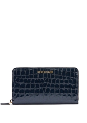 Roberto Cavalli leather wallet - Blue