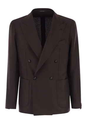 Tagliatore double-breasted blazer - Brown