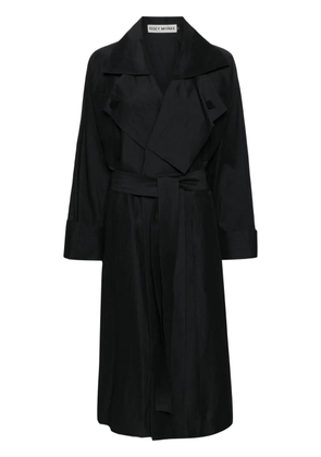 Issey Miyake Shaped Membrane trench coat - Black