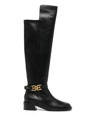 Bally Eloire leather long boots - Black