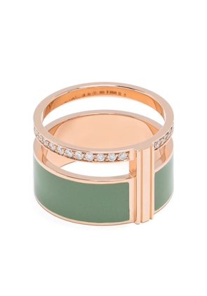 Repossi 18kt rose gold Berbere diamond ring - Pink