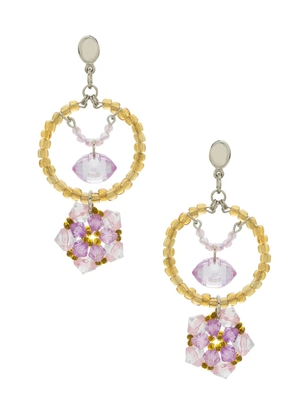 Amir Slama Bijoux stars earrings - Yellow