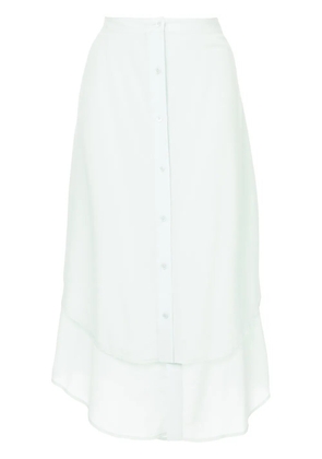 Sies Marjan layered button up skirt - Green