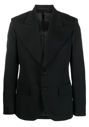 Walter Van Beirendonck single-breasted tailored blazer - Black