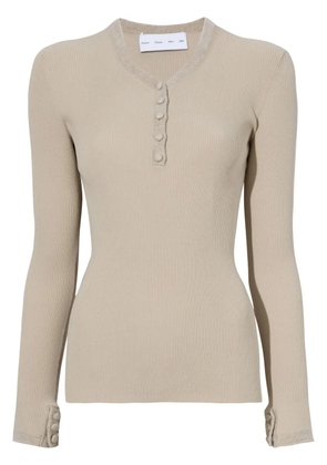Proenza Schouler White Label Isla knitted top - Neutrals