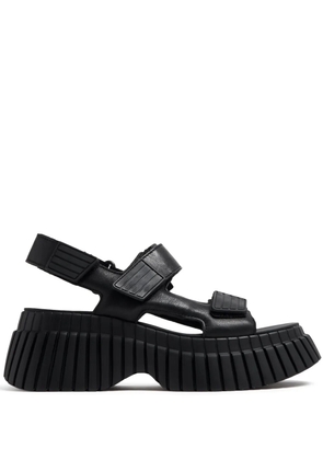 Camper BCN platform sandals - Black