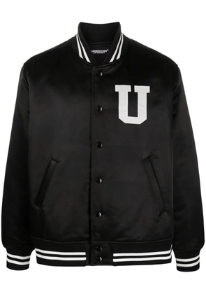 Undercover graphic-print bomber jacket - Black