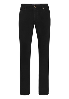 Billionaire super straight-leg trousers - Black