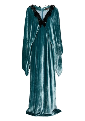 Biyan kimono long dress - Blue