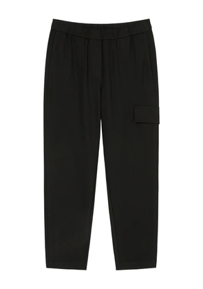 Marc O'Polo elasticated-waist trousers - Black