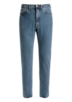 Bally slim-cut cotton tapared jeans - Blue