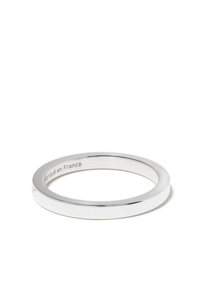 Le Gramme Le 3 Grammes ribbon ring - Silver