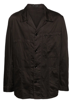 Yohji Yamamoto oversized shirt - Grey