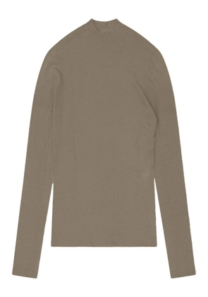 HELIOT EMIL ribbed high-neck sweater - Brown