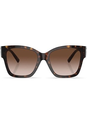 Tiffany & Co Eyewear Heart-plaque square-frame sunglasses - Green