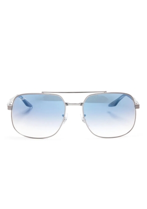 Ray-Ban oversized-frame sunglasses - Silver