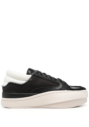 Y-3 Centennial Lo leather sneakers - Black