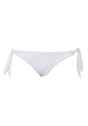 Amir Slama side lace up bikini bottom - White