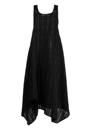 Forme D'expression sleeveless linen dress - Black