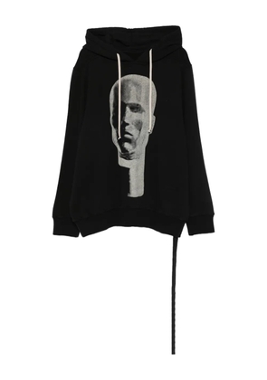 Rick Owens DRKSHDW graphic-print hoodie - Black