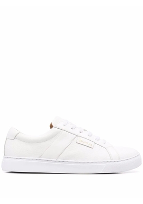 Billionaire leather low-top sneakers - White