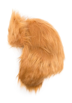 Ruslan Baginskiy faux-fur trapper hat - Orange