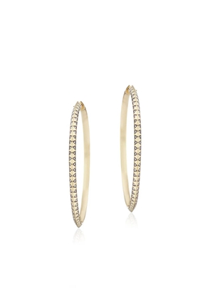 Harwell Godfrey 18kt yellow gold hoop earrings