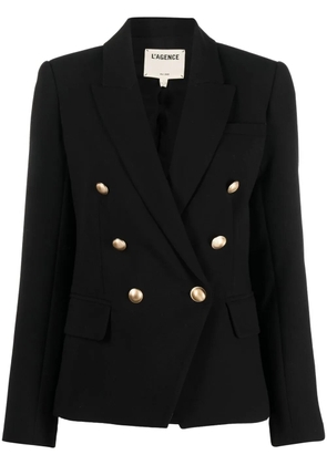 L'Agence double-breasted blazer - Black