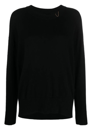 Max & Moi Phedra chain-embellished cashmere jumper - Black