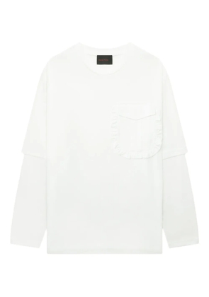Simone Rocha cotton long-sleeve T-shirt - White
