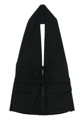 Botter belted halterneck vest - Black