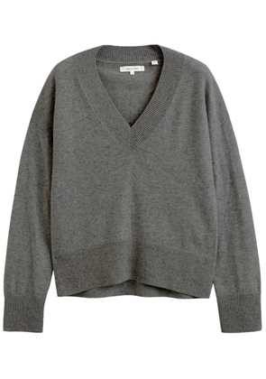 Chinti & Parker v-neck knitted jumper - Grey