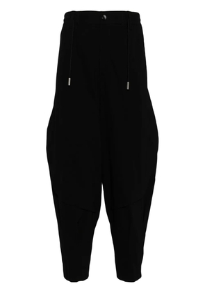 SONGZIO loose fit darted trousers - Black