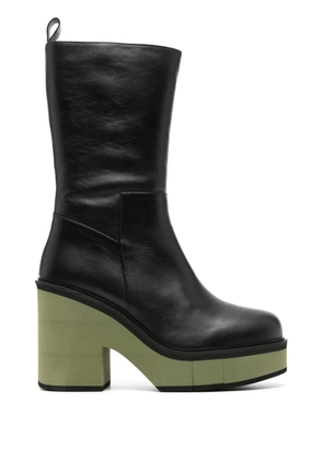 Paloma Barceló Brook 100mm leather boots - Black