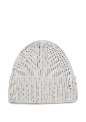 Marc O'Polo cable-knit beanie - Grey