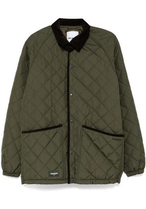 CHOCOOLATE diamond-pattern jacket - Green