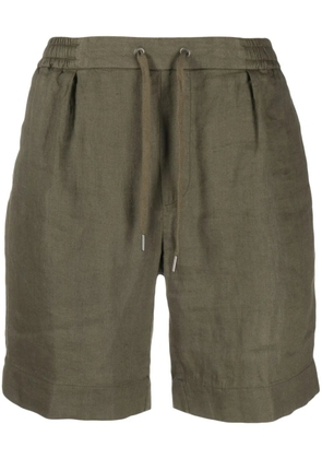 Ralph Lauren Purple Label Dorset drawstring linen shorts - Green